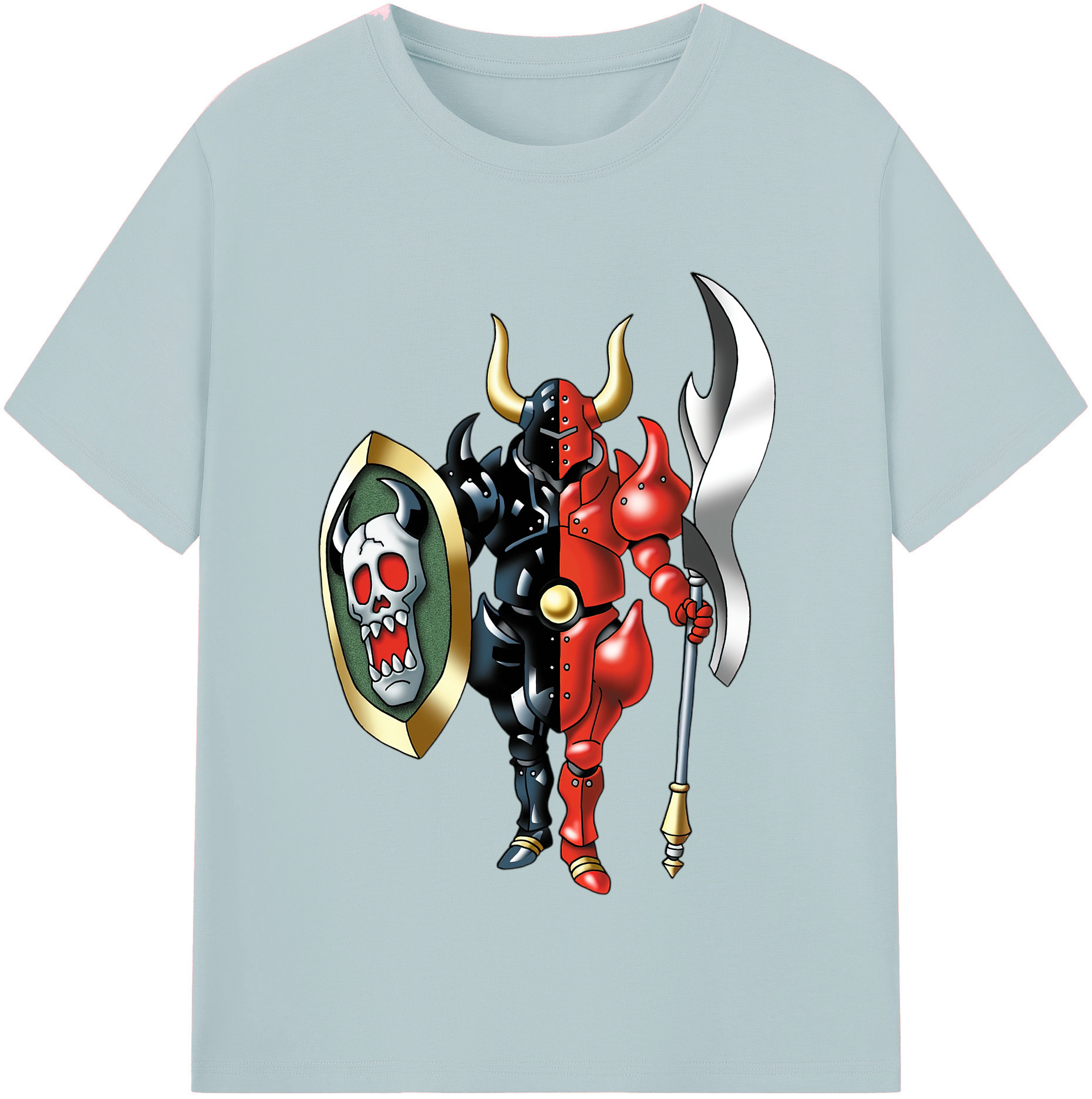 （画像用） ドラゴンクエスト Doragon Kuesuto Dragon Quest 綿100％半袖Tシャツ（フロントプリント）